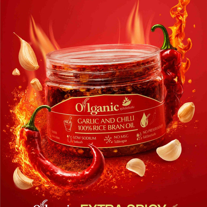 YaiLY Oilganic Extra Spicy Garlic and Chili