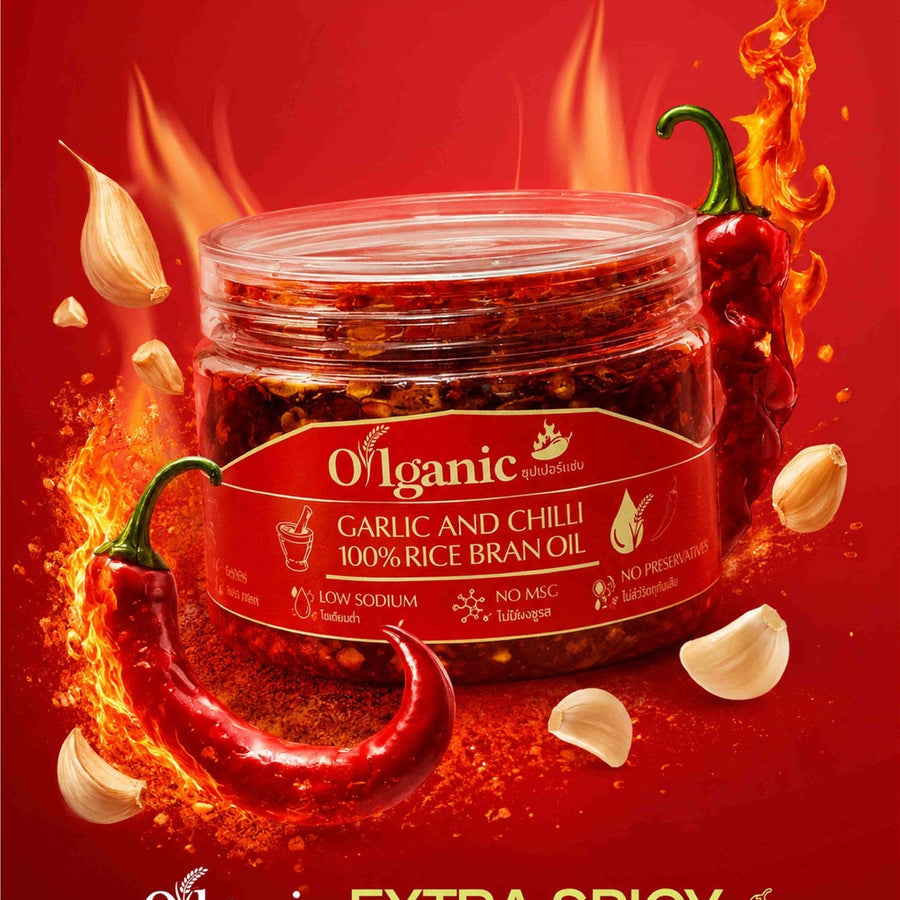 YaiLY Oilganic Extra Spicy Garlic and Chili